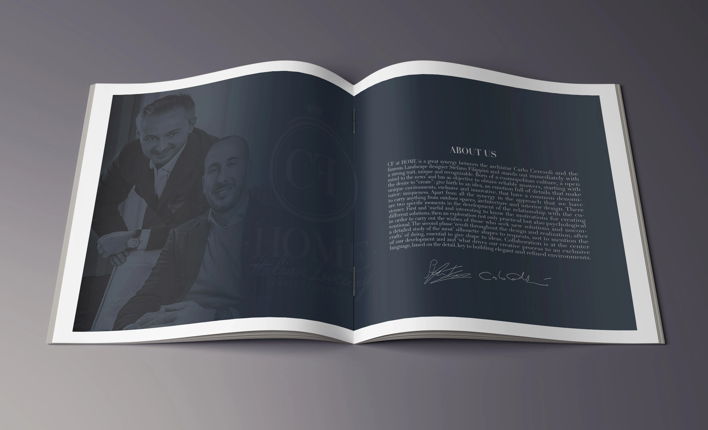 CF at Home: Italian Luxury Turnkey Contract