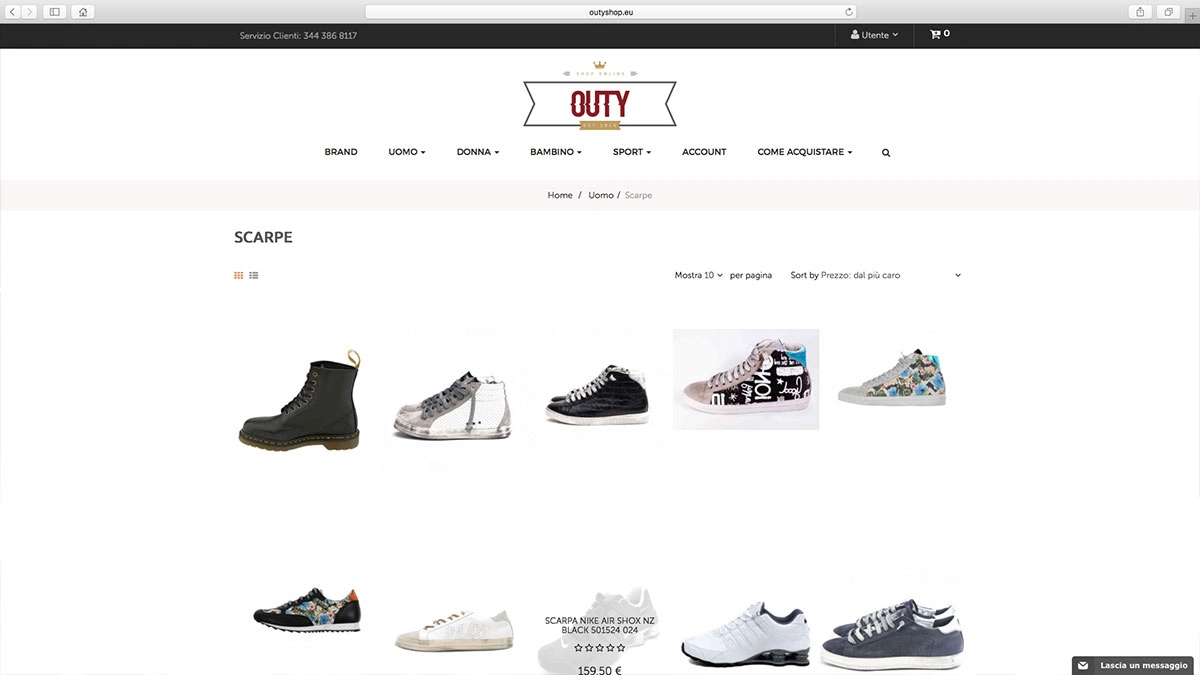 Outy: Shop Online