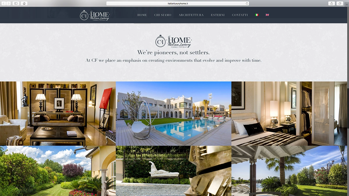 CF at Home: Italian Luxury Turnkey Contract