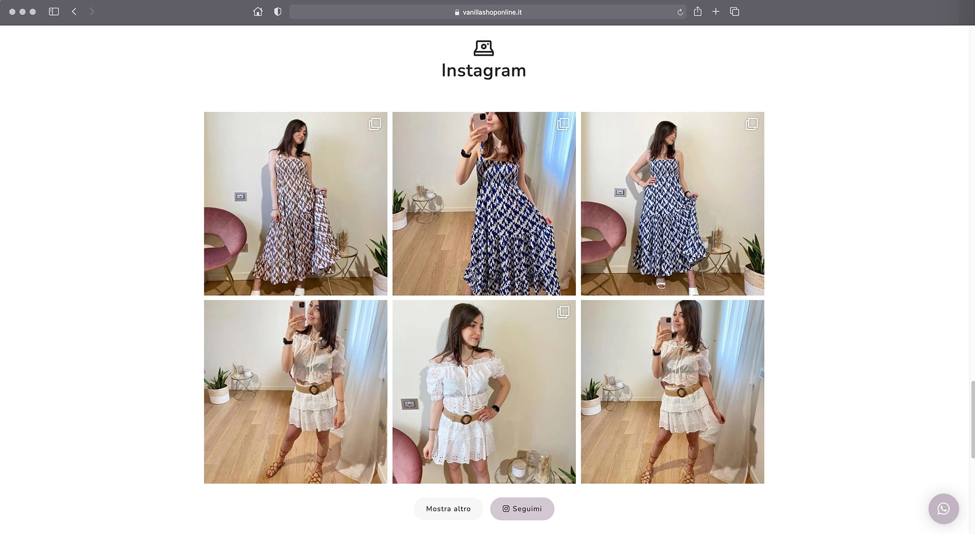 Vanilla Shop Online