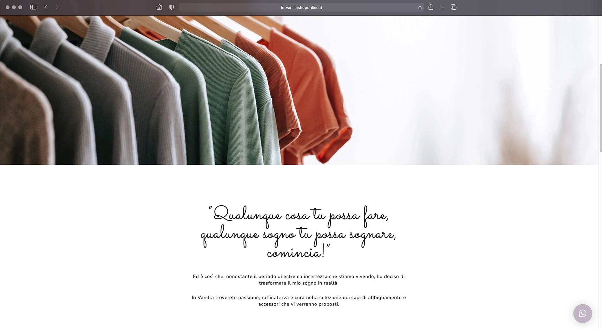 Vanilla Shop Online