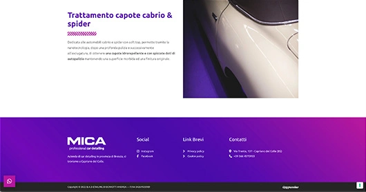 MICA car detailing