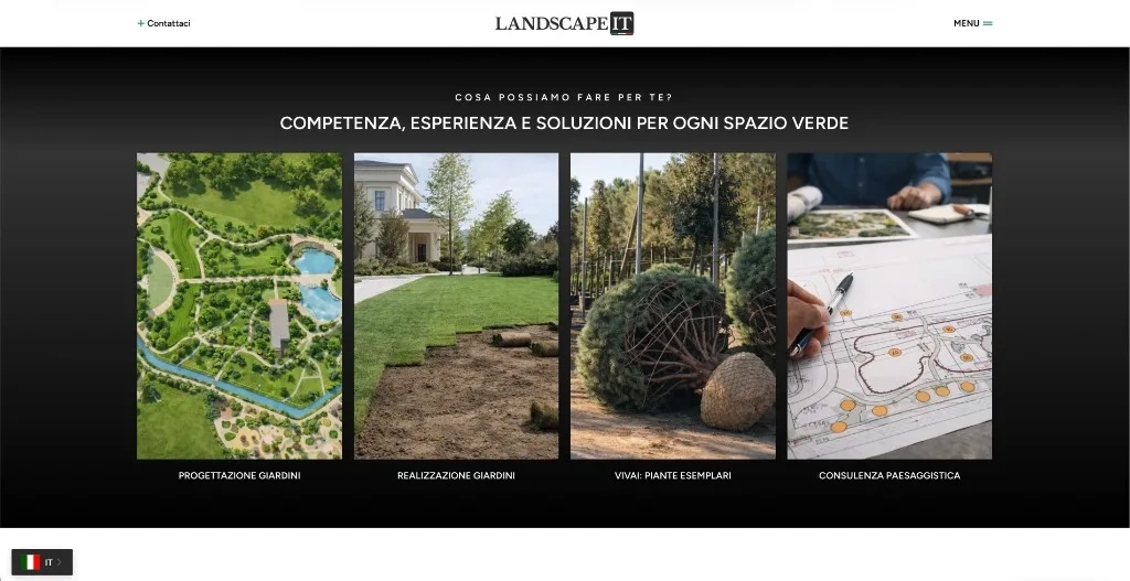 Griglia servizi: progettazione, realizzazione, vivai e consulenza
